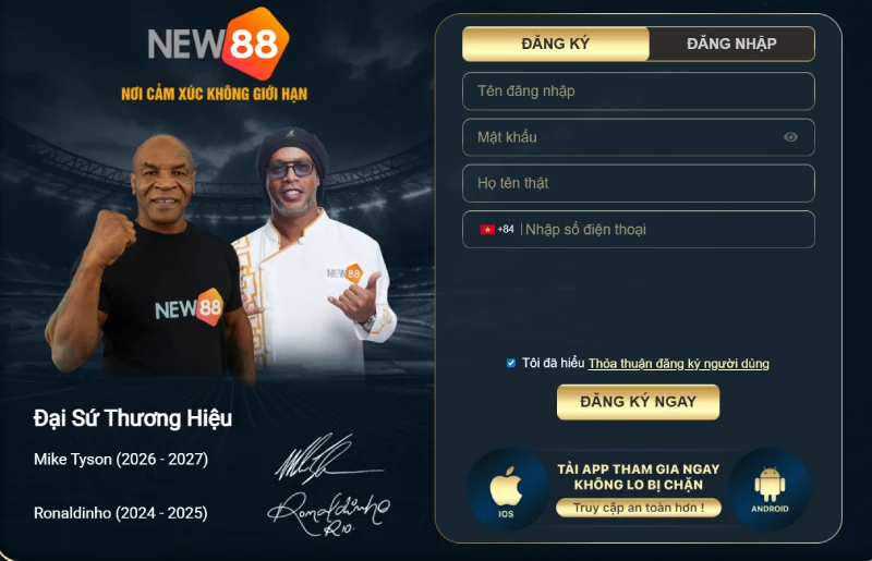 NEW88 Calon4d25 ✔️ Trang Chủ Nhà Cái NEW88.COM Mới Nhất 2026 | Chơi Ngay 15 Quy trình đăng ký tài khoản NEW88 đơn giản và trực quan